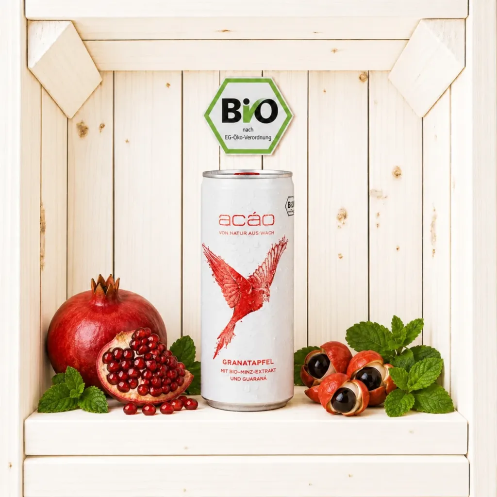Acáo Früchte Energydrink Pink-Grapefruit Bio
