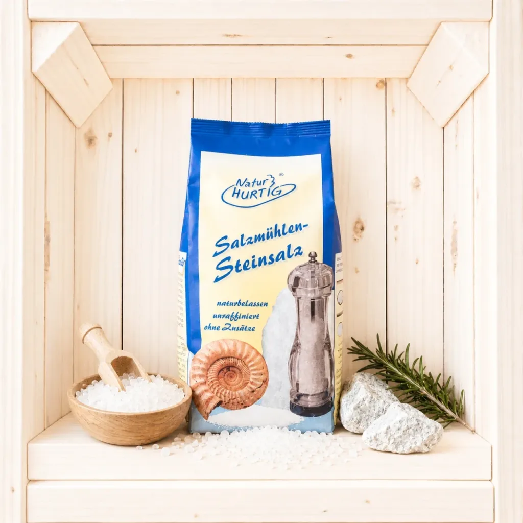 Deutsches Salzmühlen Steinsalz grob Bio 1000g