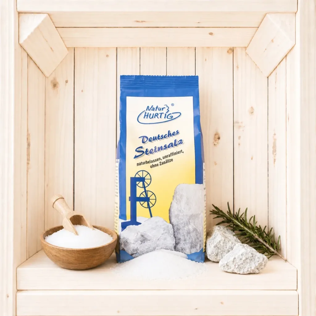 Deutsches Speise Steinsalz fein Bio 1000g