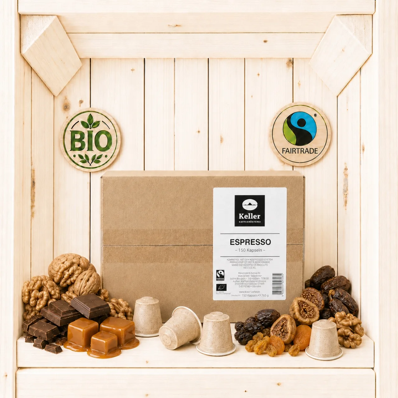 Espresso Bio 150 Stk.