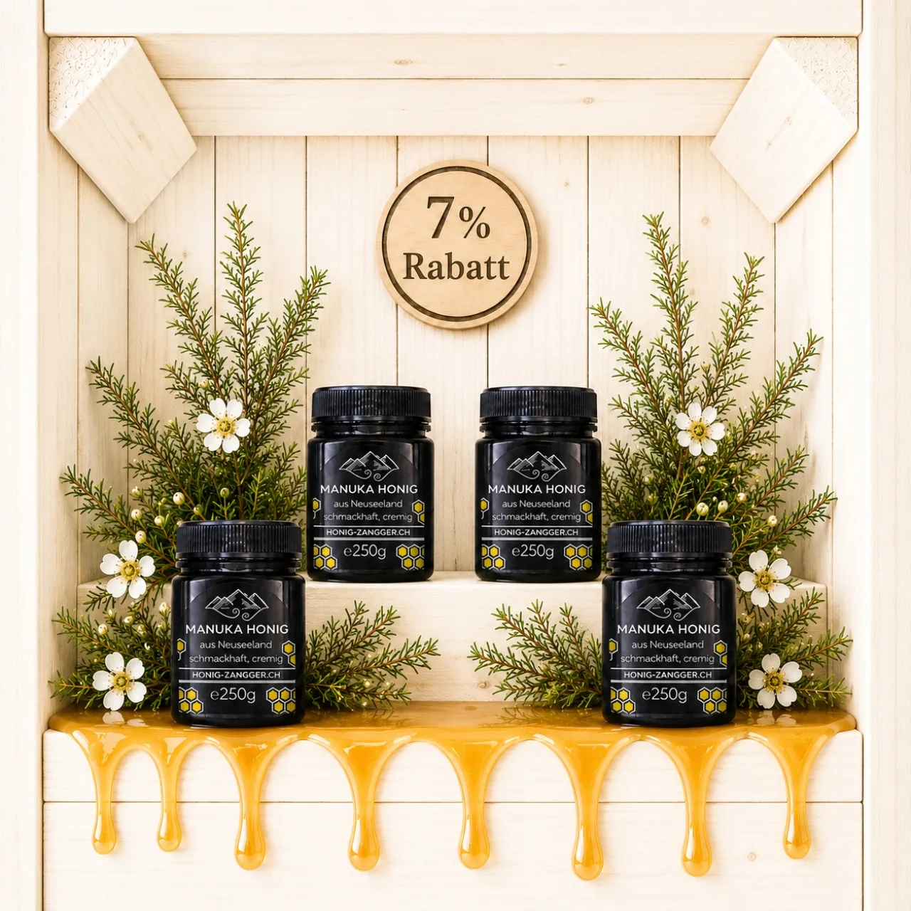 Manuka Honig PREMIUM 250g x 4