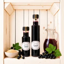 Cassis-Balsamico 0.1 Liter + 0.25 Liter
