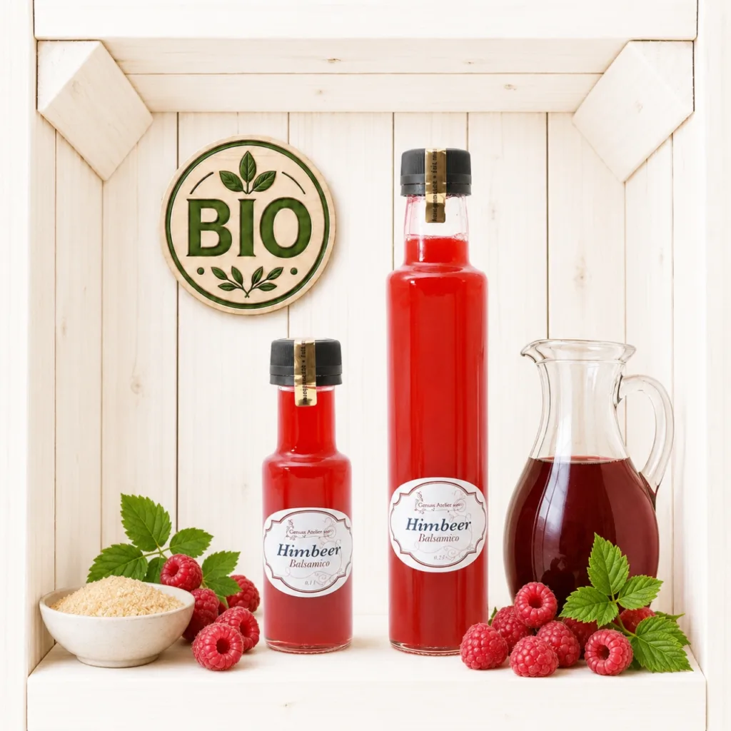 Himbeer Balsamico Bio 0.1 Liter + 0.25 Liter