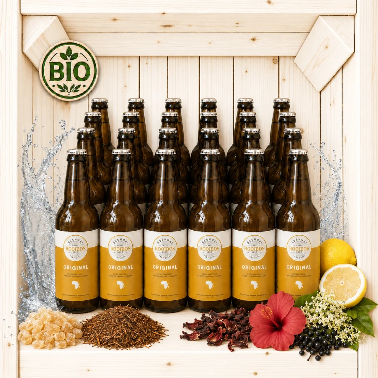 Seshoai Organic Rooibos Eistee 24 Stk.