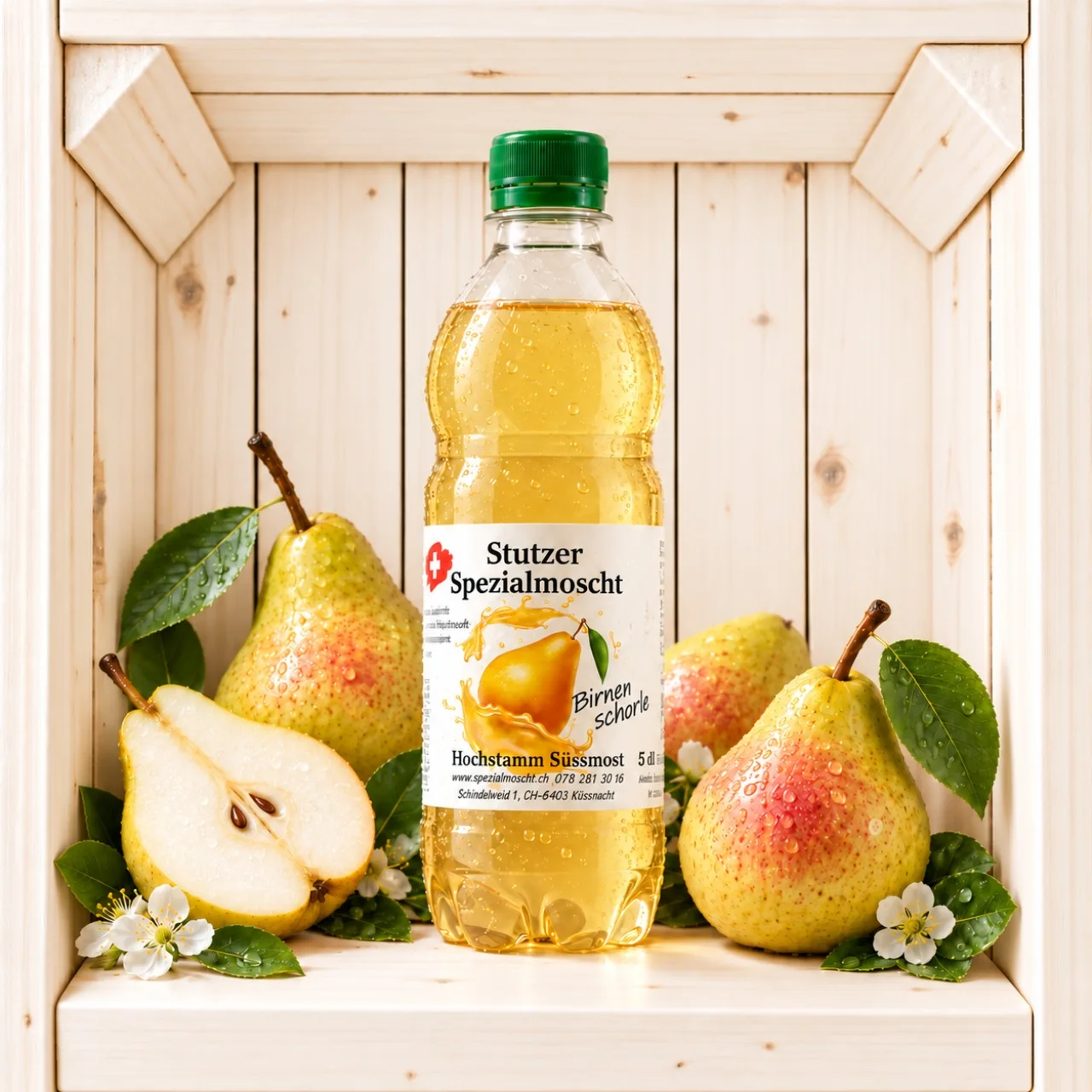 Birnenschorle 500ml